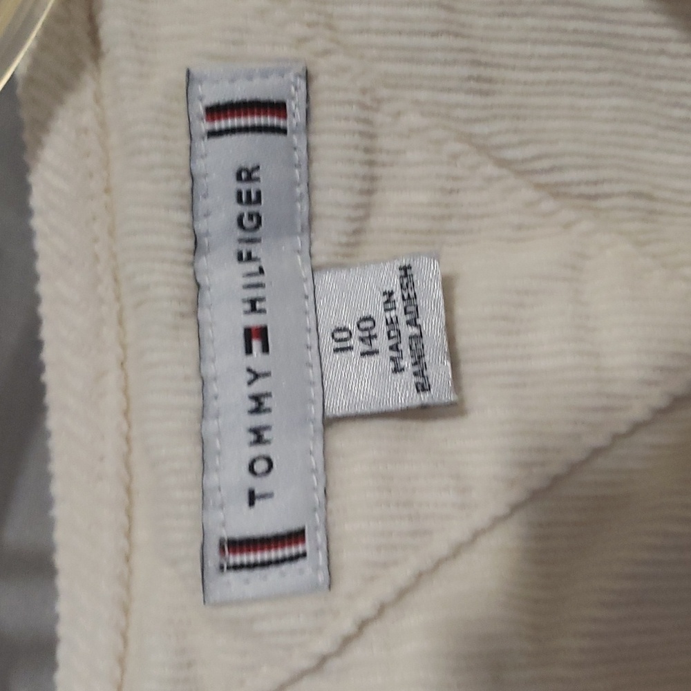Size 10 Girls Beige Tommy Hilfiger jumper dress - Picture 2 of 6